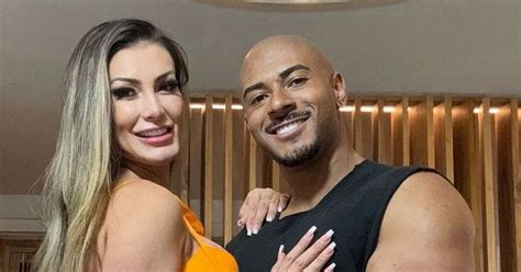 fotos nuas andressa urach|Andressa Urach posa nua ao lado do namorado para a Playboy